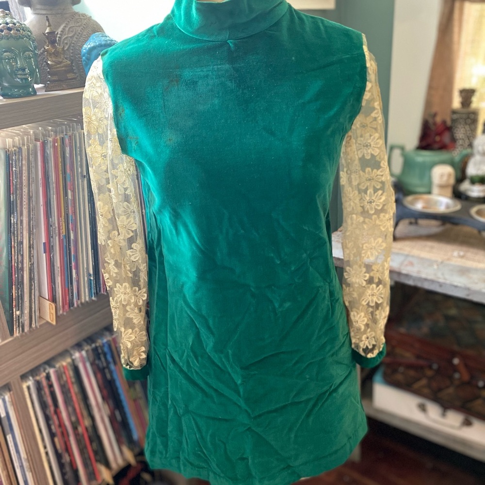 Vintage Handmade 70s Dress